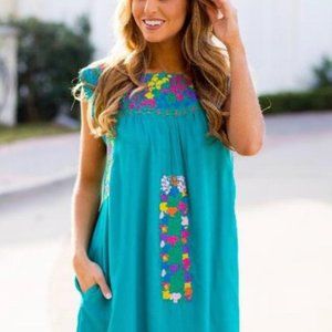 NWoT J. Marie Aria Embroidered Dress Size S